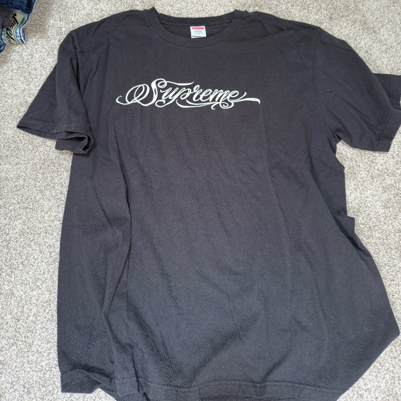 Supreme Black T - size xl - Picture 1 of 2